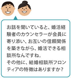 結婚相談所フロンティアQ&A21