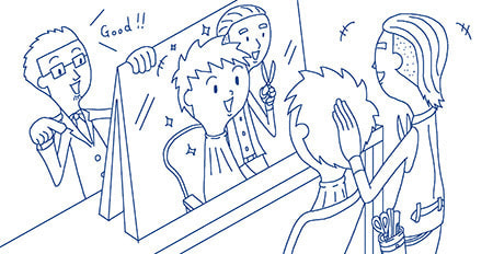 メイクやヘアセット